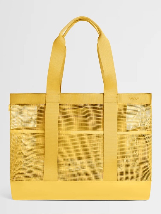 Away Handbags - NWT Away Beach Tote in Golden Hour Yellow